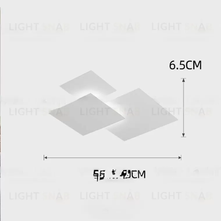 Потолочная светодиодная люстра SQUARE CUBE 45 VL32268