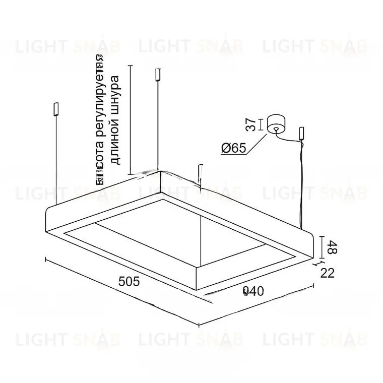 Линейный светодиодный светильник BARTOL MODEL B XS VL30723