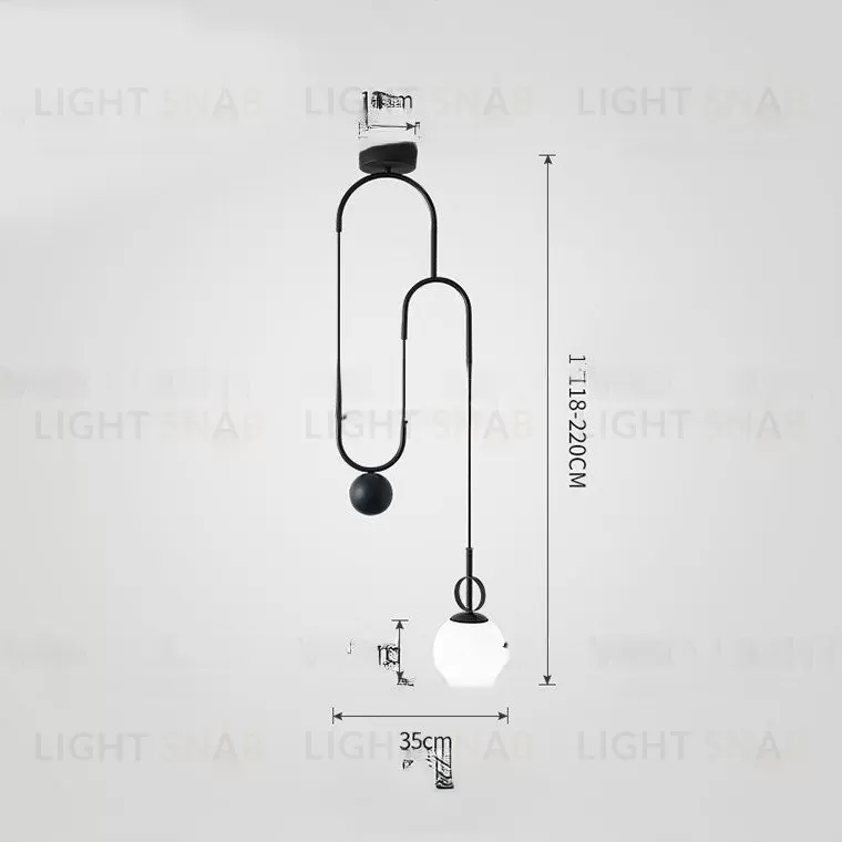 Подвесной светильник NEWTON BLACK VL15229