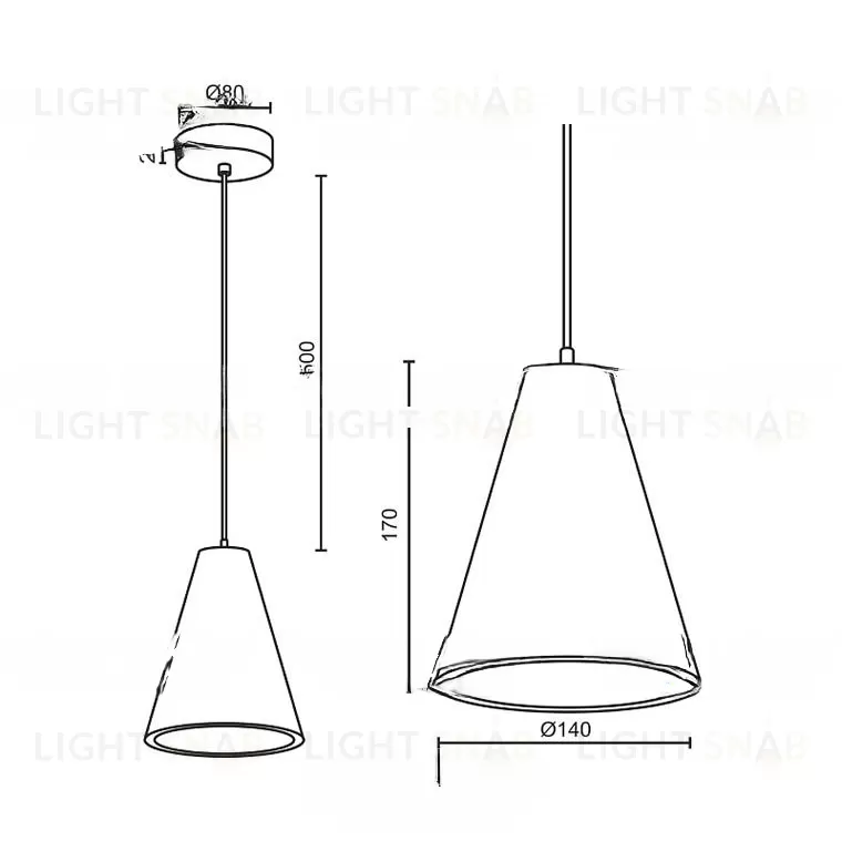 Подвесной светильник MISA LR VL30904