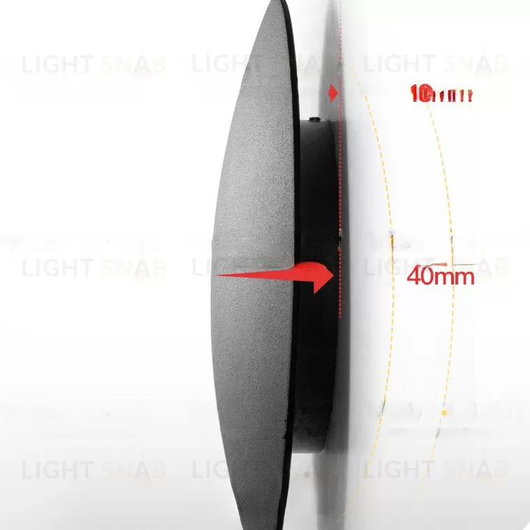 Круглый настенный светодиодный светильник BRIAR VL28106