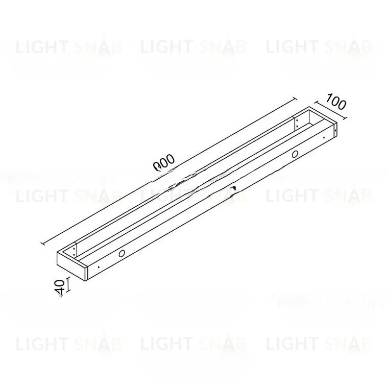 Настенный светодиодный светильник ARBER VL31025