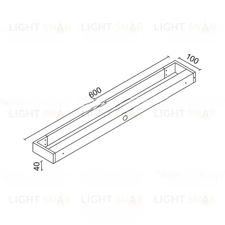 Настенный светодиодный светильник ARBER VL31025