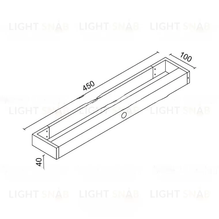 Настенный светодиодный светильник ARBER VL31025