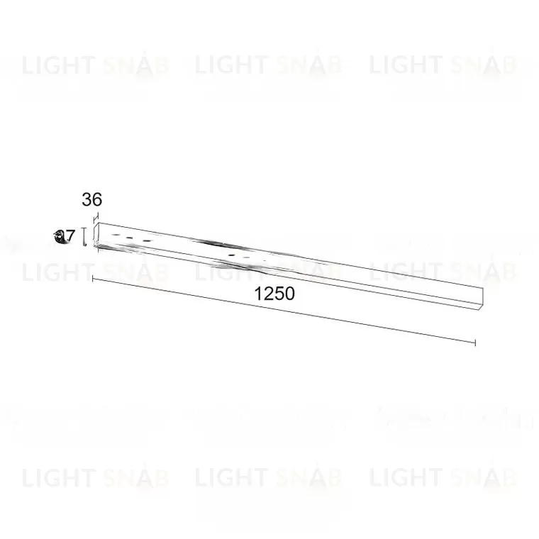 Накладной светодиодный светильник DGELAN VL31144