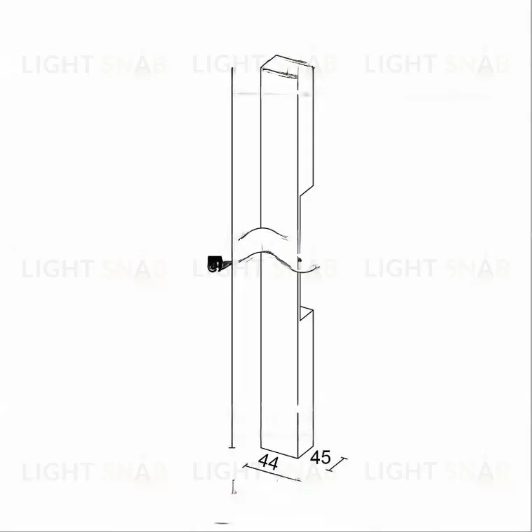 Настенный светодиодный светильник LUKA VL31044