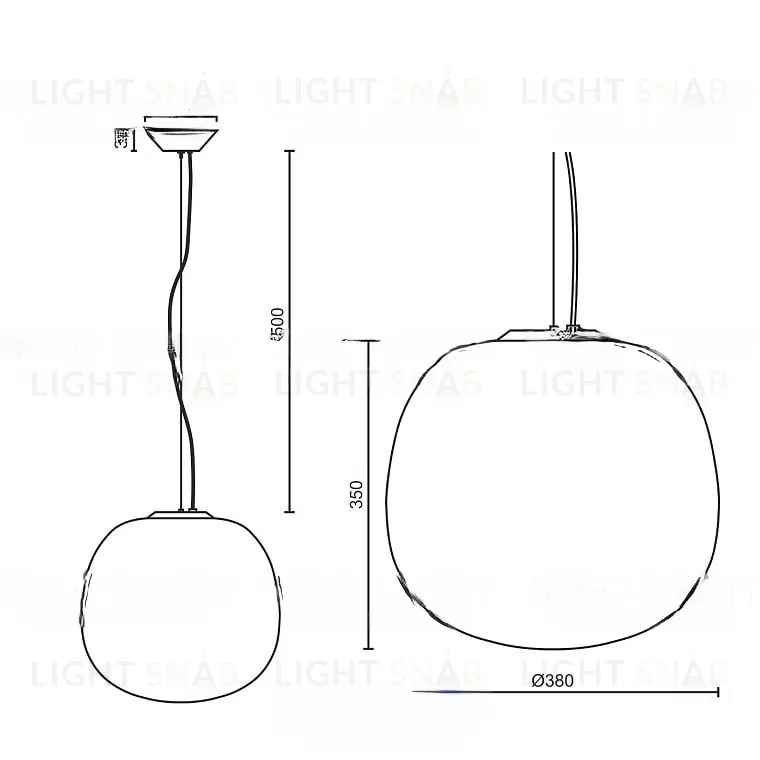 Подвесной светильник ALMAS LR VL30869