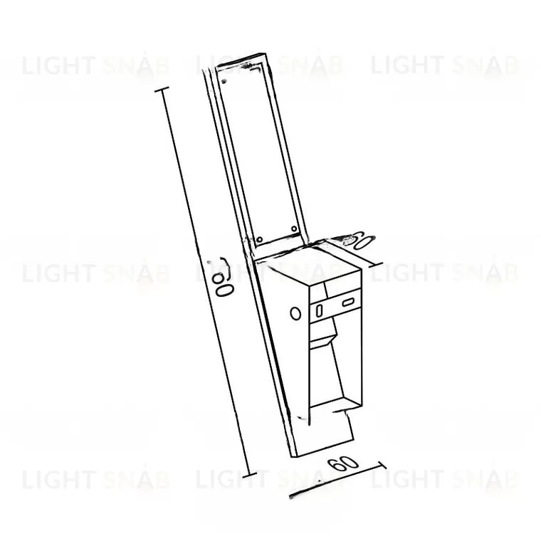 Настенный светодиодный светильник LUBO VL31056