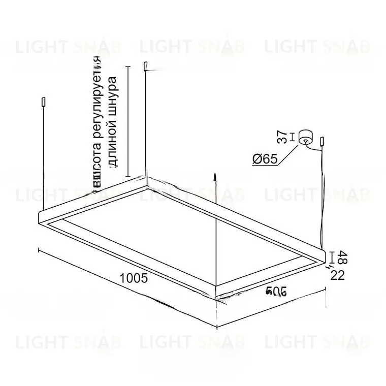 Линейный светодиодный светильник BARTOL MODEL B M VL30779