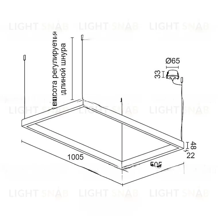 Линейный светодиодный светильник BARTOL Model B MLR VL30587