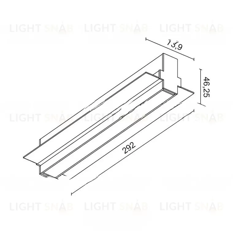 Светильник для магнитной системы CHAN VL31540