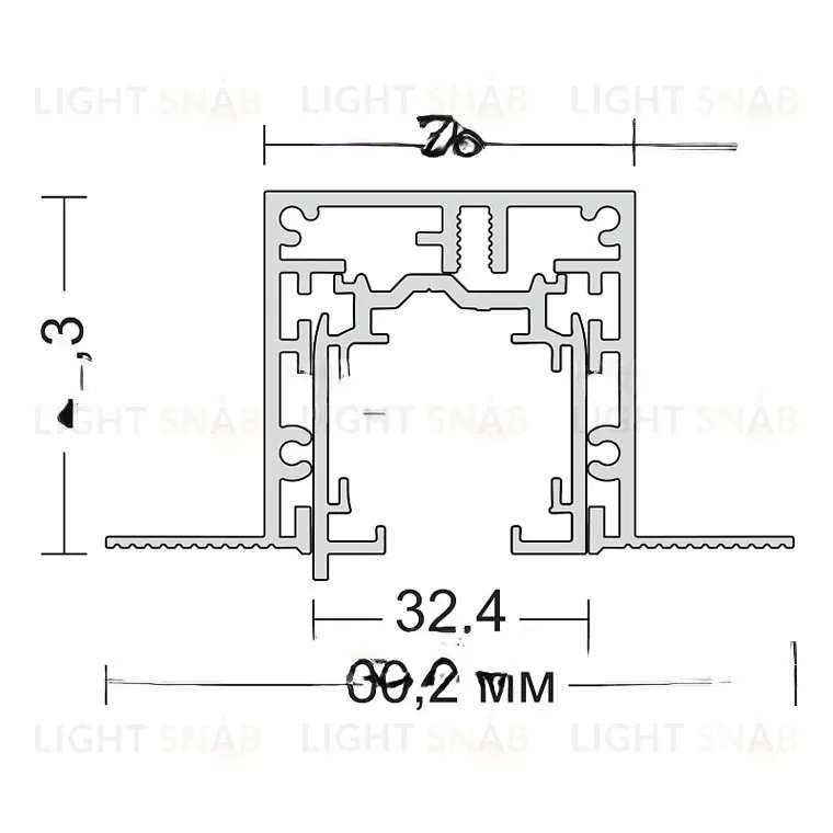 Магнитный шинопровод VL-31848 VL31848