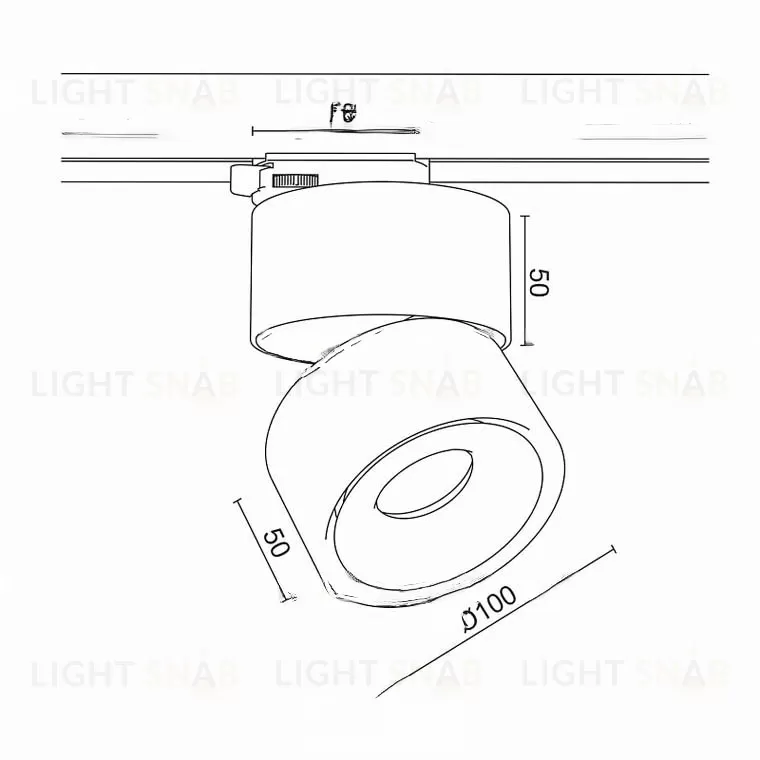 Трековый светильник VL-31920 WH VL31920