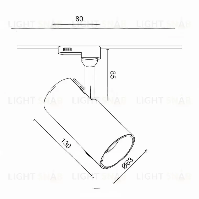 Трековый светильник VL-31891 WG VL31891