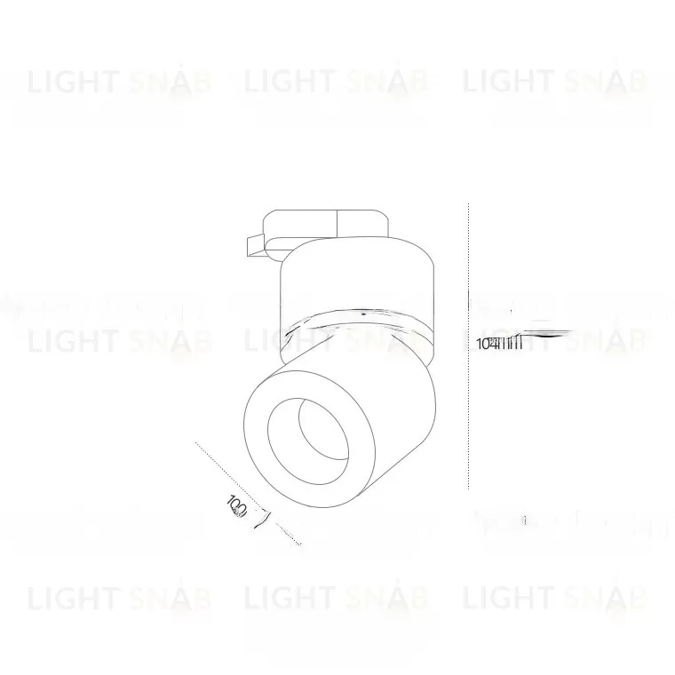 Трековый светильник AMOS VL28187