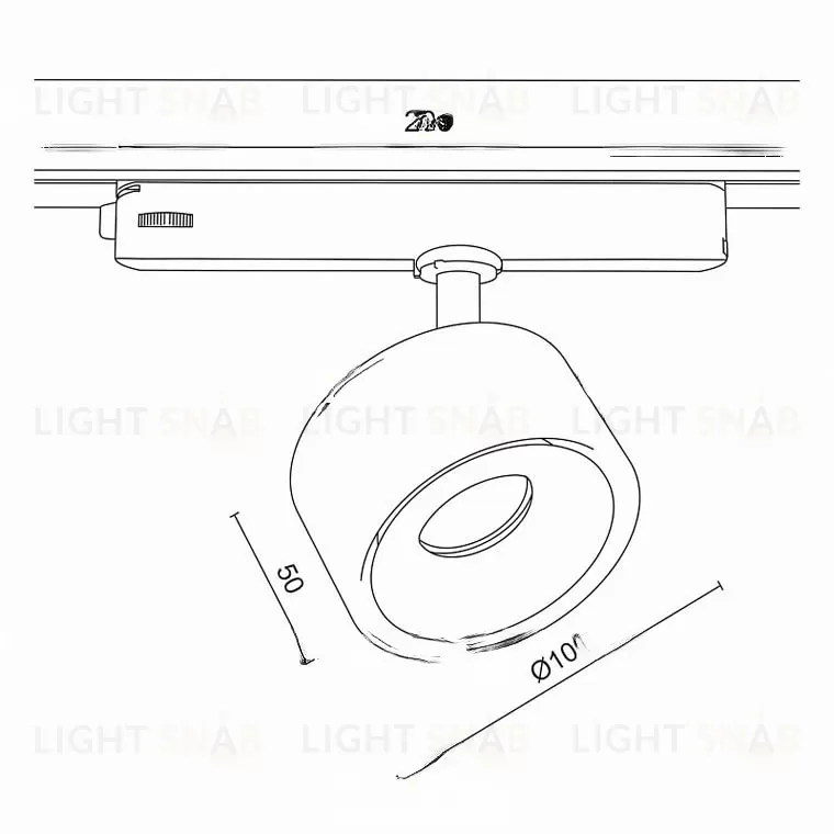 Трековый светильник VL-31914 WH VL31914