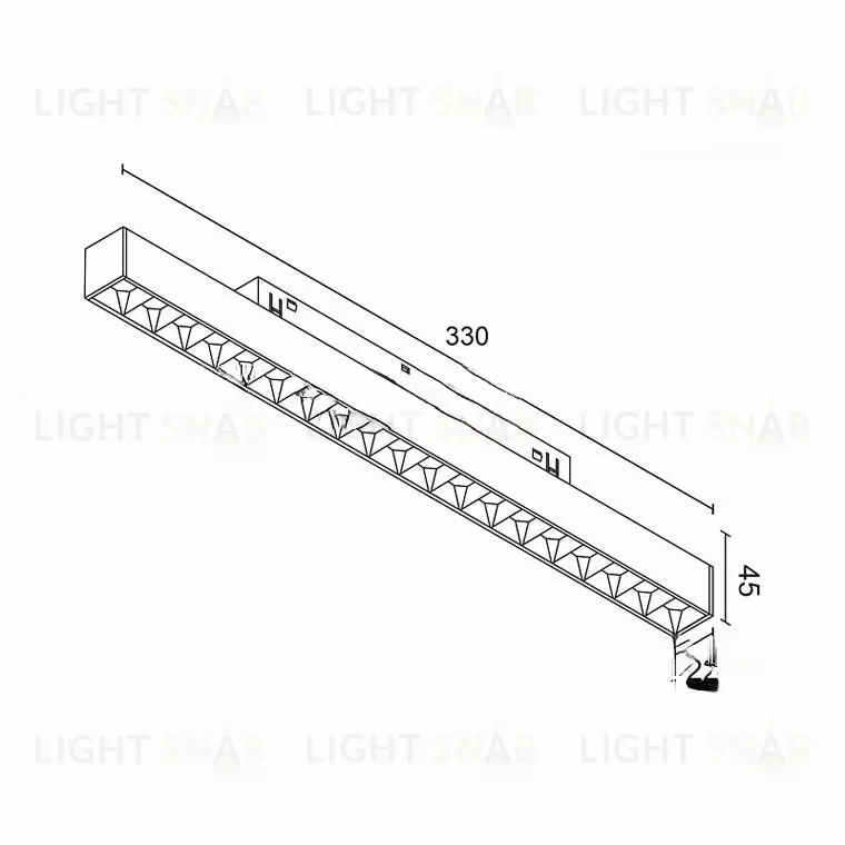 Магнитный трековый светильник SAGGA VL32364