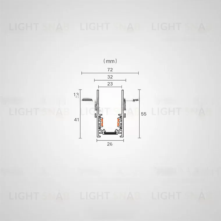 Трековый светильник Track Levity In VL27466