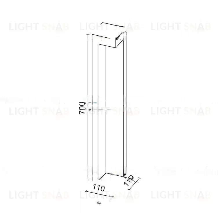 Ландшафтный светильник ZUZAN LR VL30435