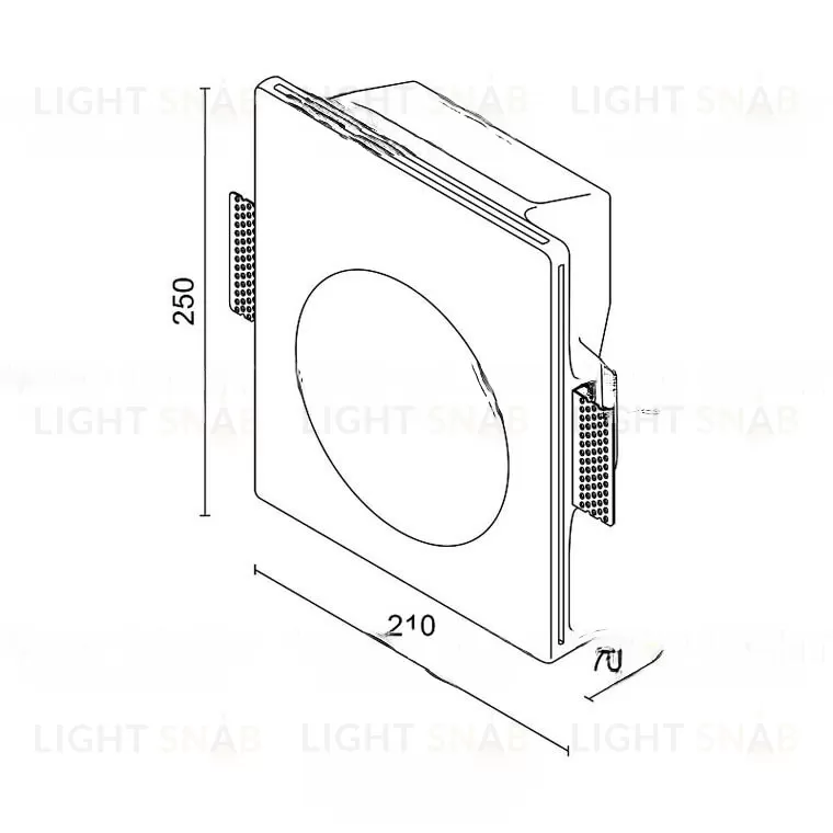 Точечный светильник FRITTA LD W VL30451