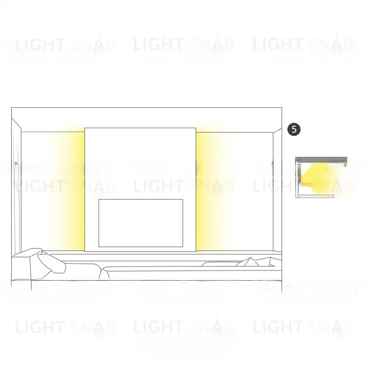 Светодиодная лента LED RA90 VL27837