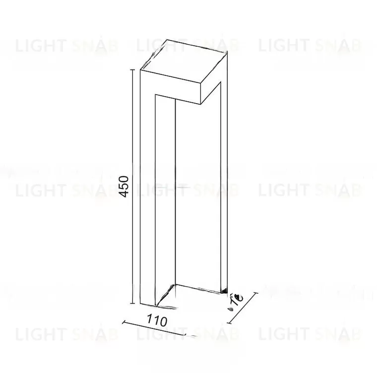 Ландшафтный светильник ZUZAN LR VL30435