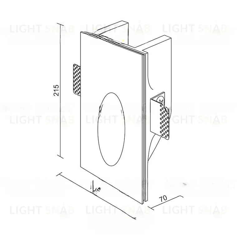 Точечный светильник FRIG LR VL30445