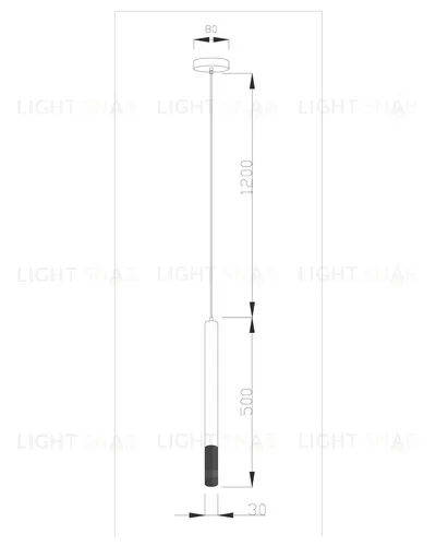 Светодиодный подвесной светильник Moderli V2340-PL Shumer LED*3W УТ000017273