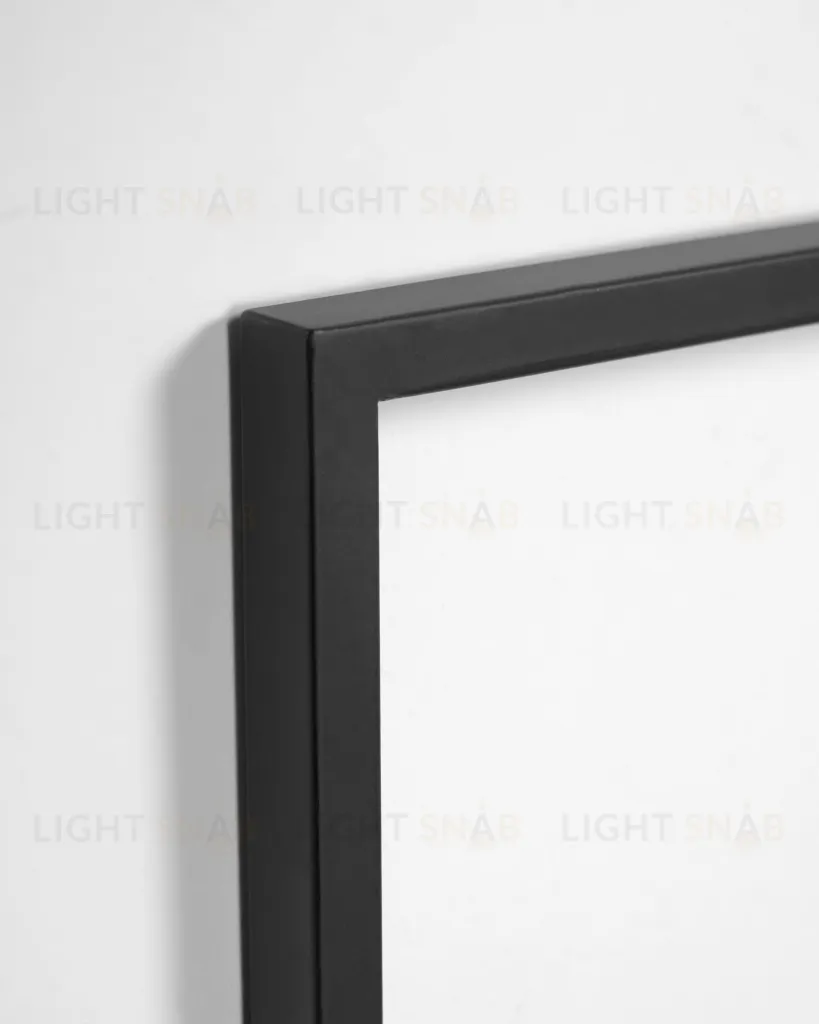 Настенная панель Nakita черная металлическая 60 x 43 cm 102140