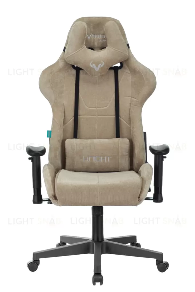 Кресло игровое Бюрократ VIKING KNIGHT LT21 FABRIC песочный УТ000003152