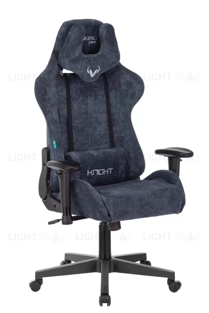 Кресло игровое Бюрократ VIKING KNIGHT LT27 FABRIC синий УТ000003151