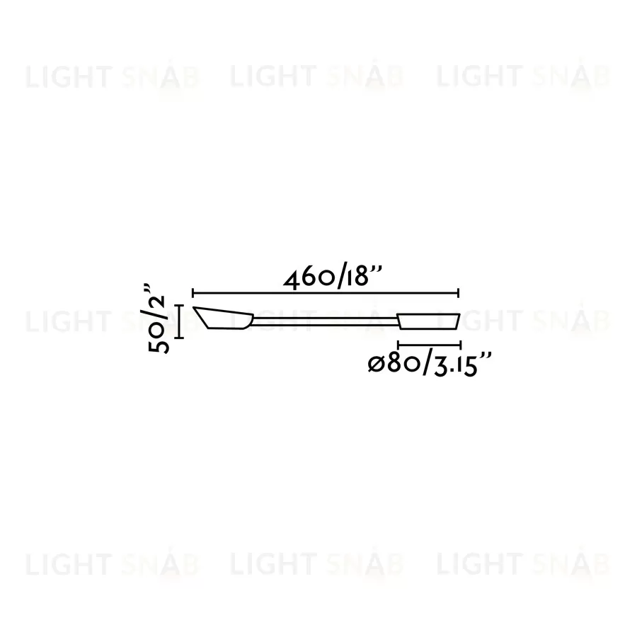 Бра белое Boken 3W LED 3000K 059375