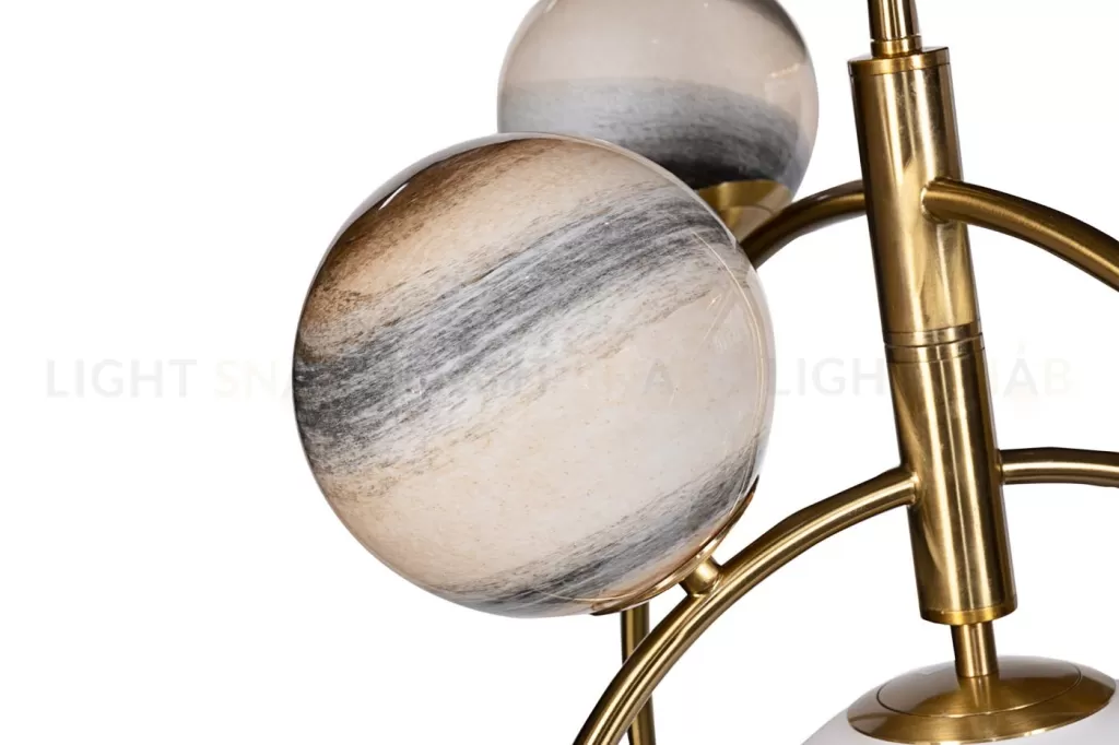 Люстра Planet 7 brass KG1122P-7 brass