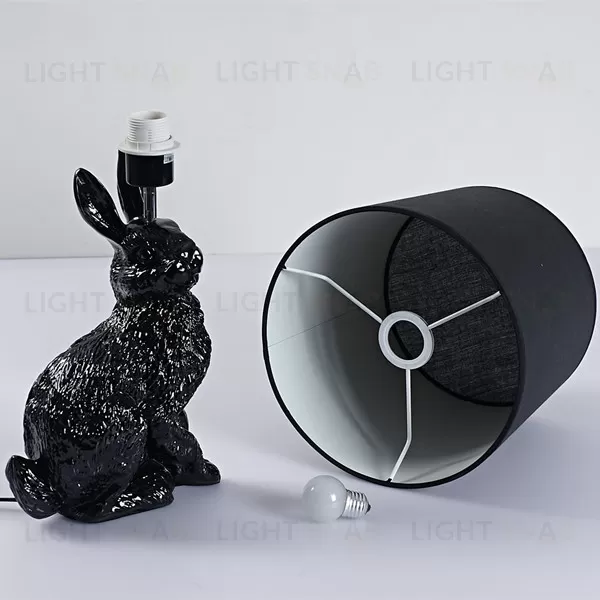 Настольная лампа Rabbit black 6022T black