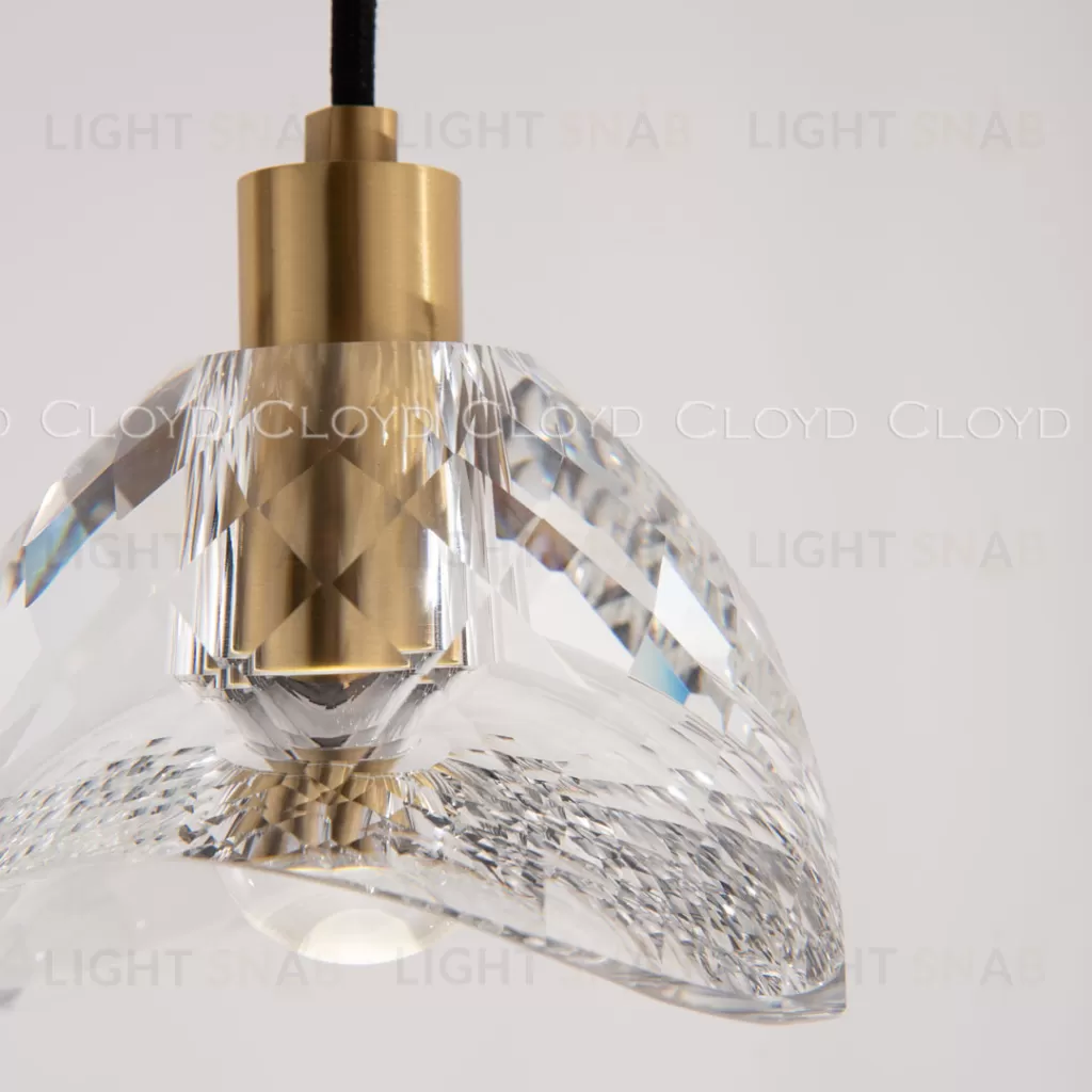  Подвесной светильник Cloyd VIKRAM P1 / Ø13 см - латунь (арт.11113)  11113