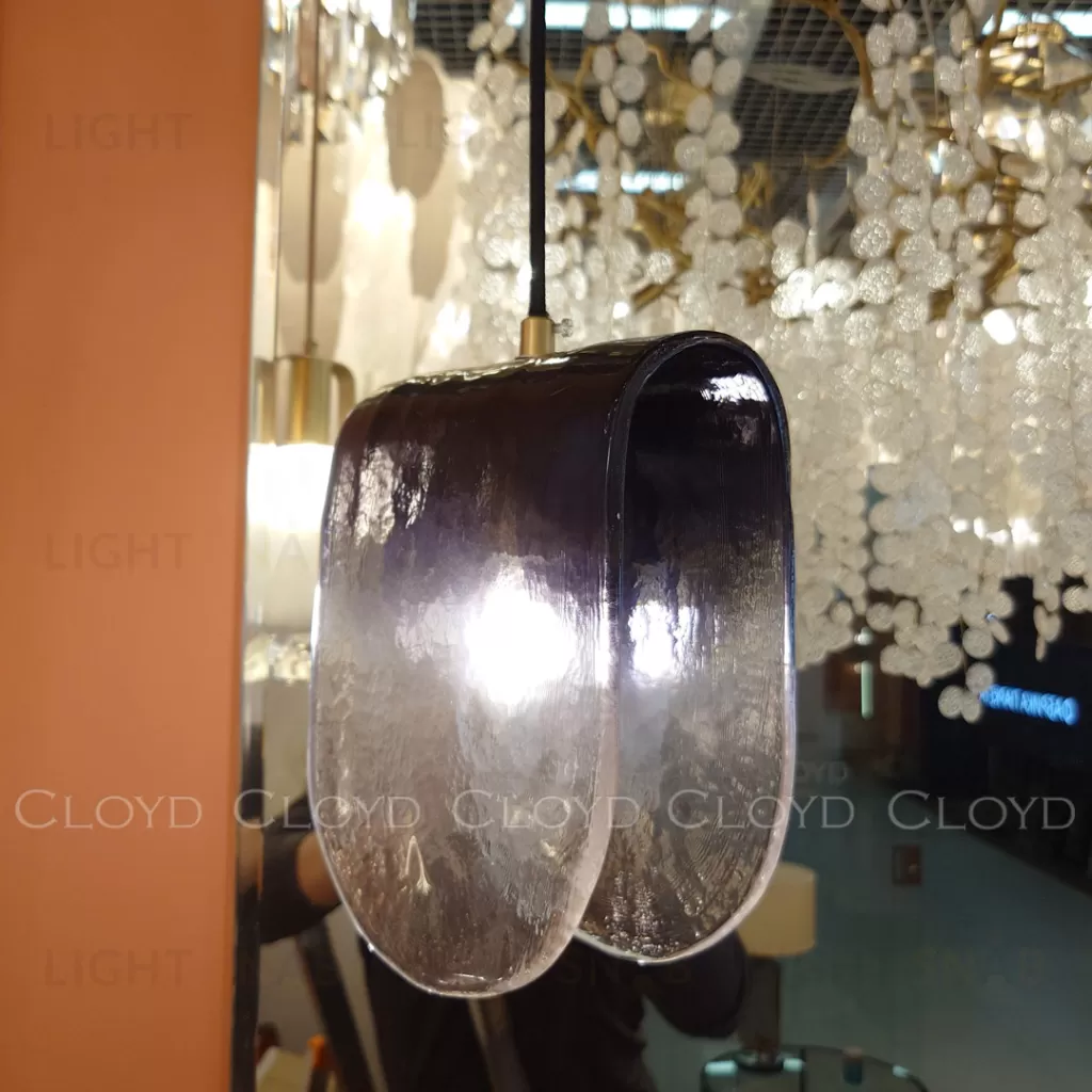  Подвесной светильник Cloyd SPANIEL P1 / выс. 21 см - латунь (арт.11115)  11115