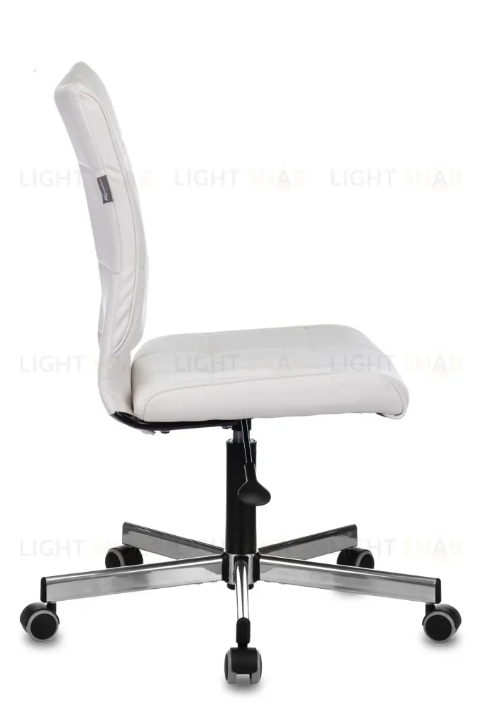Кресло Бюрократ CH-330M белый Lincoln 100 эко.кожа крестовина металл хром УТ000035257