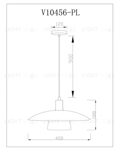 Светильник подвесной Moderli V10456-1P Novara УТ000035537