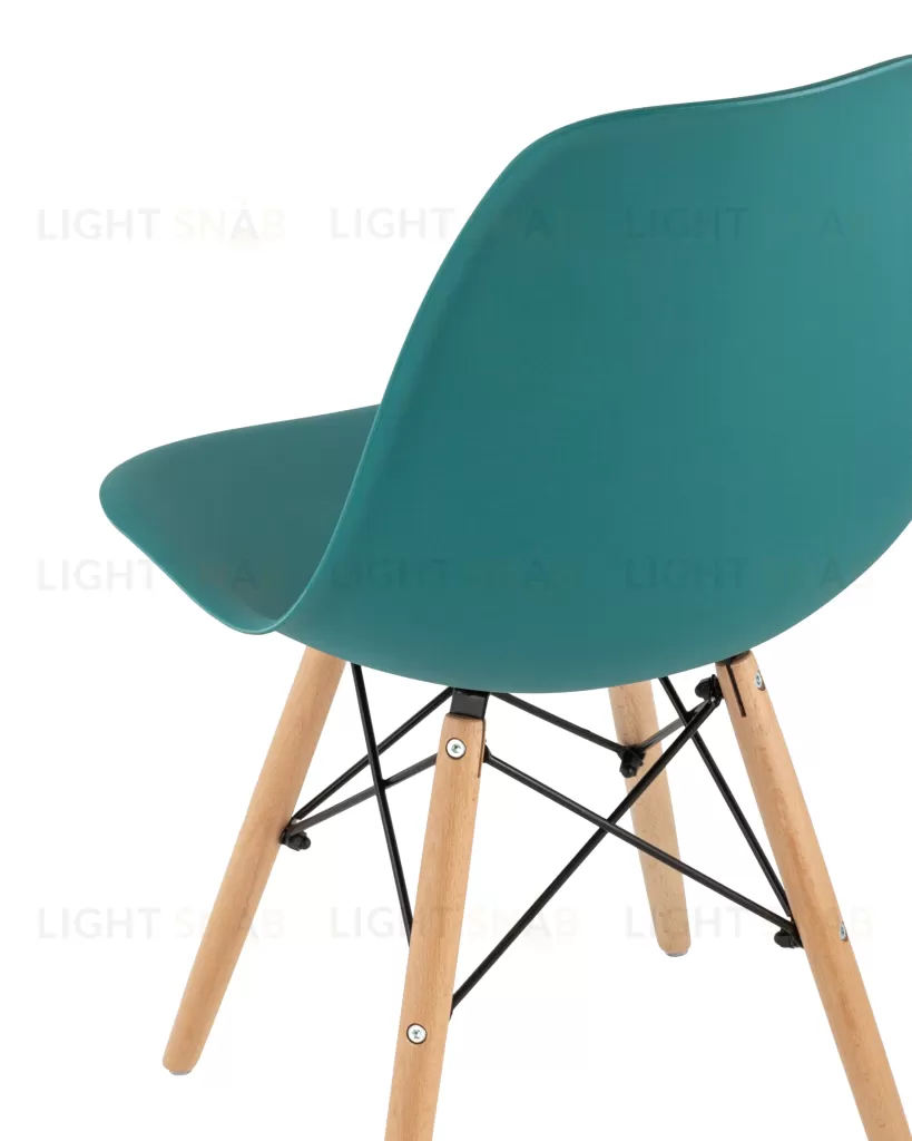 Стул Eames Style DSW темно-бирюзовый x4 УТ000035182