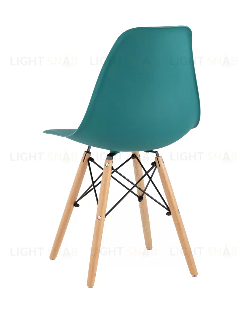 Стул Eames Style DSW темно-бирюзовый x4 УТ000035182