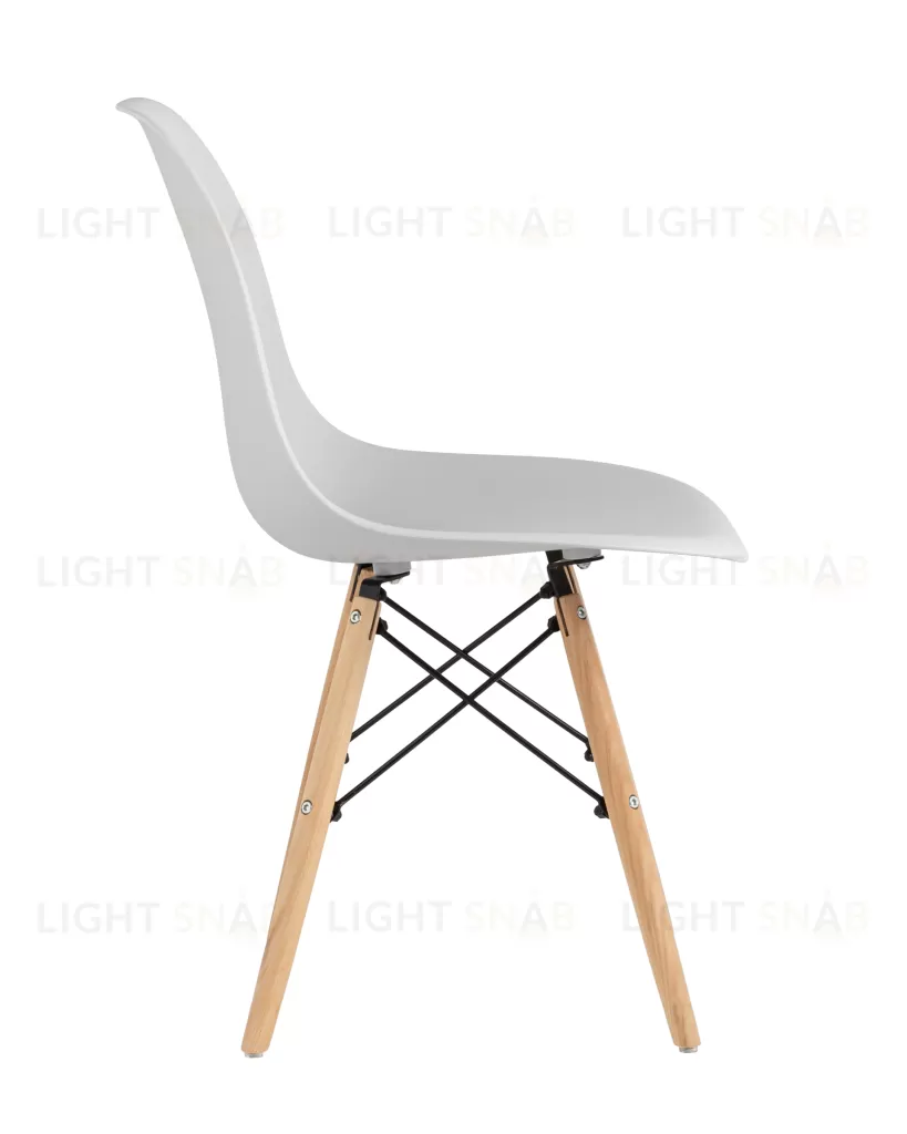 Стул Eames Style DSW светло-серый x4 УТ000035181