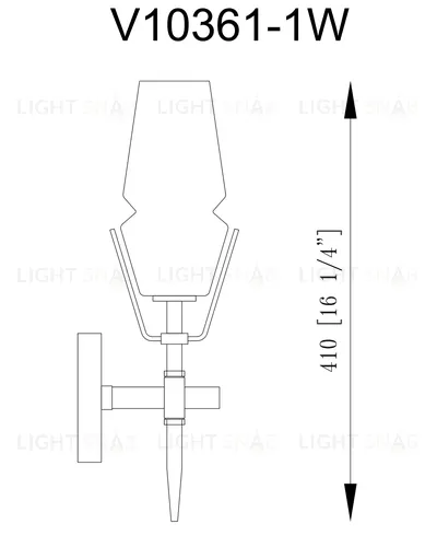 Бра Moderli V10361-1W Stella УТ000034934