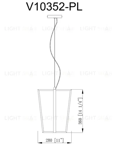 Светильник подвесной Moderli V10352-PL Grape УТ000034931