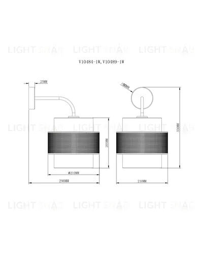 Бра Moderli V10489-1W Gela УТ000035390