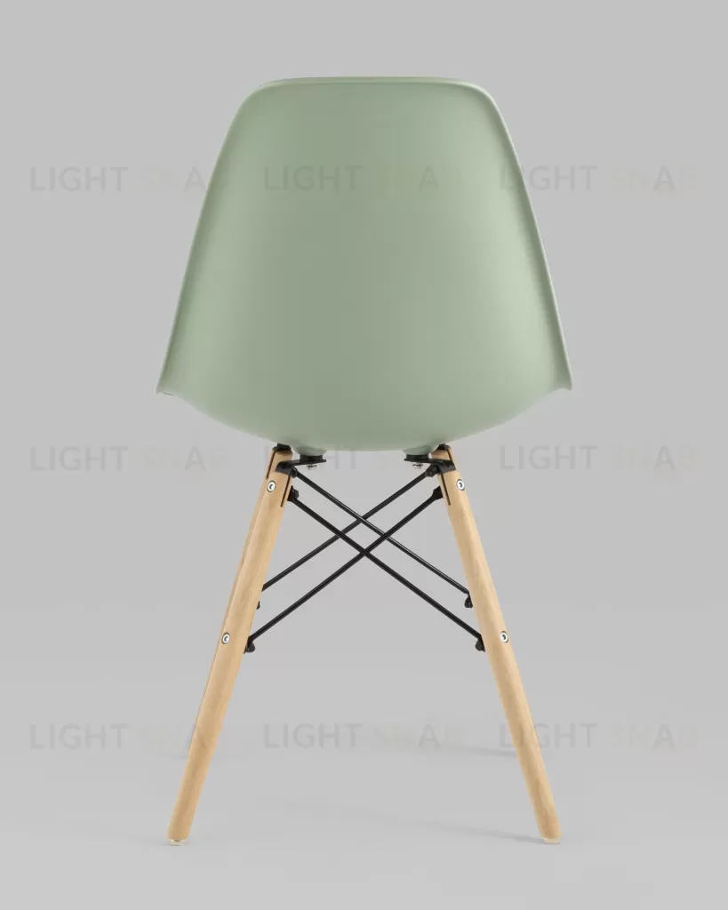 Стул Eames DSW серо-зеленый x4 УТ000035179