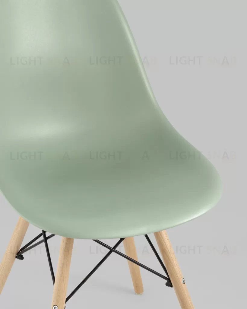 Стул Eames DSW серо-зеленый x4 УТ000035179