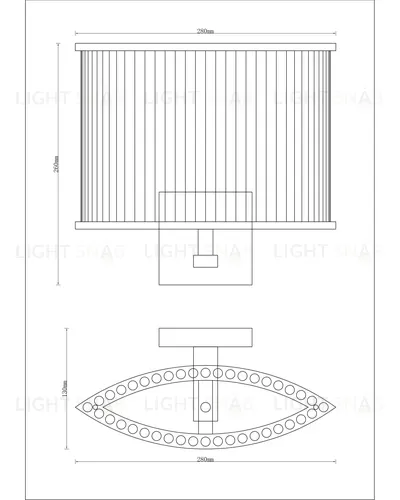 Бра Moderli V9071-1W Sial УТ000034688