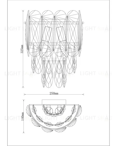 Бра Moderli V9041-2W Mery УТ000034683