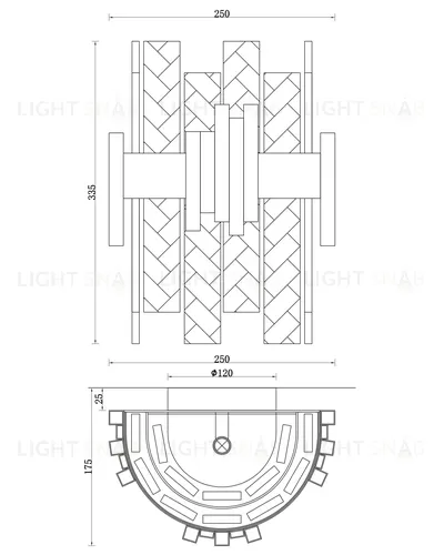 Бра Moderli V9011-2W Stasy УТ000034677