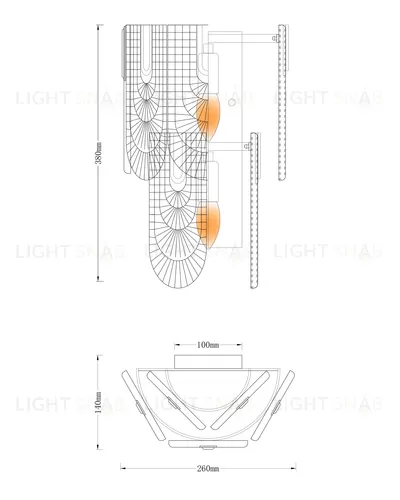 Бра Moderli V8061-2W Valensia УТ000034665